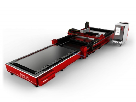 Лазерный станок Quasar F6020HE со сменным столом 3,0 кВт IPG/Raycus